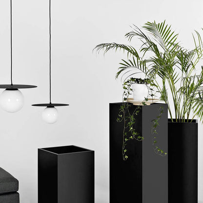Vaso PALMUS 60x35x35 - nero