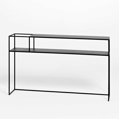 Konsole SENSO FLOWER METAL 120x25, schwarz