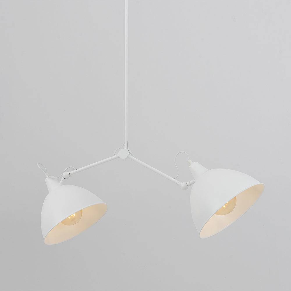 Lampada Coben Two Head bianco
