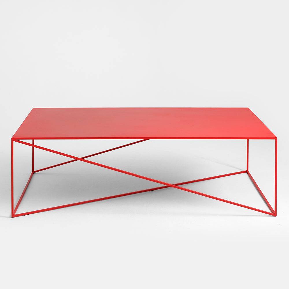 Tavolino MEMO METAL 140 Rosso