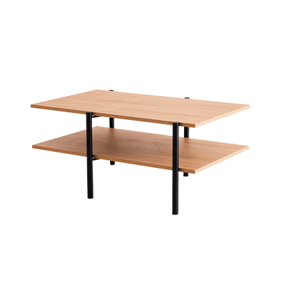 Tavolino RAVE BASIC 100x60 - quercia, nero