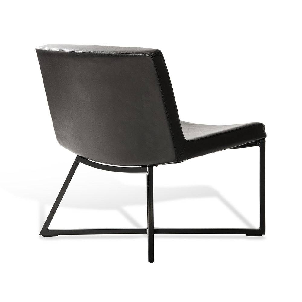 Sessel ZERO - Kunstleder schwarz