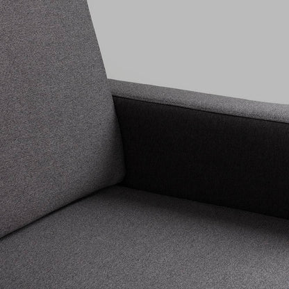 3-Sitzer Schlafsofa SCANDIC, Carbon, Natur