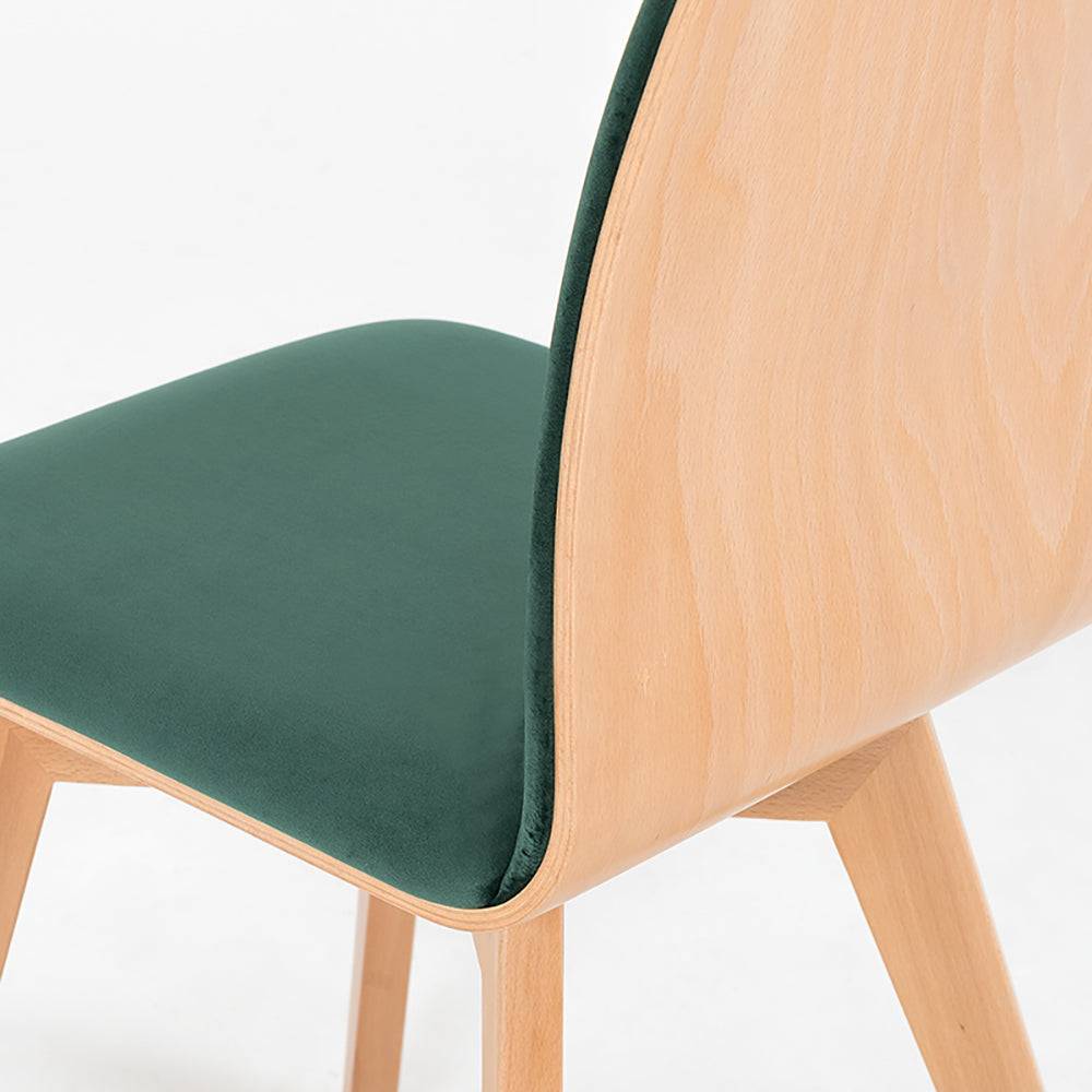 Sedia ROEN - verde bottiglia