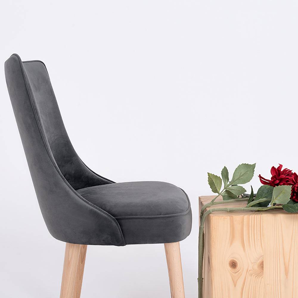 Sedia KIKO - Grigio Lilla
