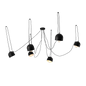 POPO 6 Chandelier - Black