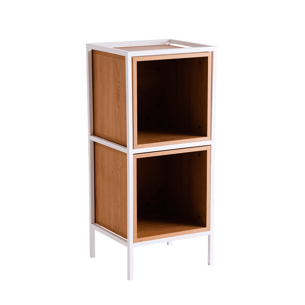 Rack SKAP 1R2 Box Doppio - Bianco