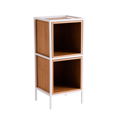 Rack SKAP 1R2 Box Doppio - Bianco