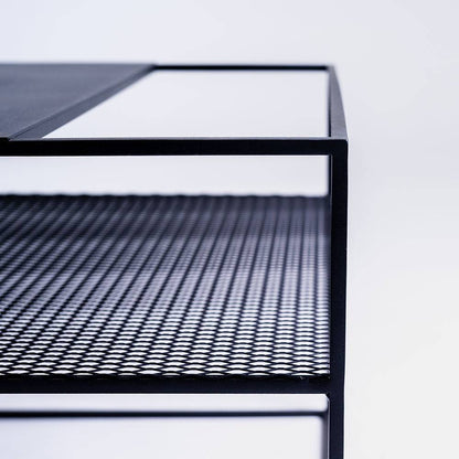 Tavolino MATRIX METAL 100x60 - nero