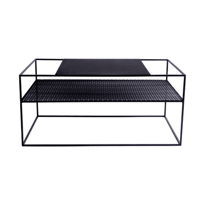 Tavolino MATRIX METAL 100x60 - nero