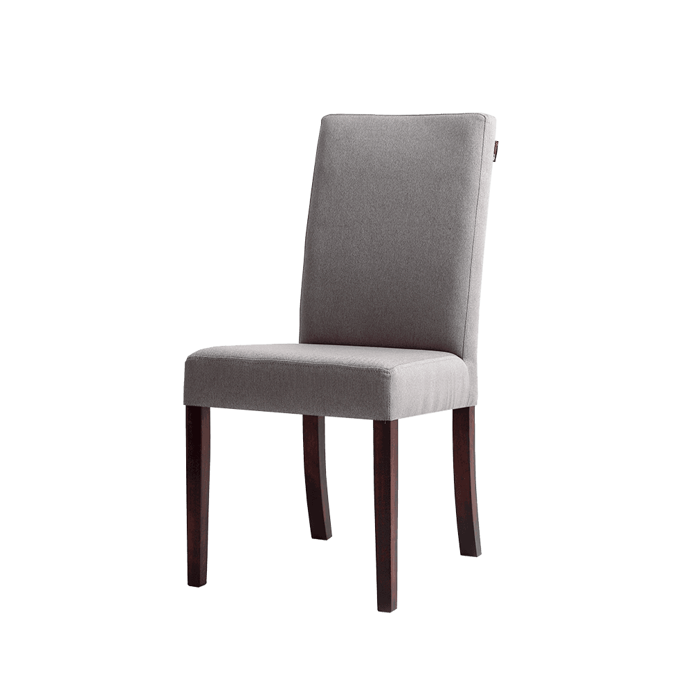 Sedia Wilton 98 Steel, Noce