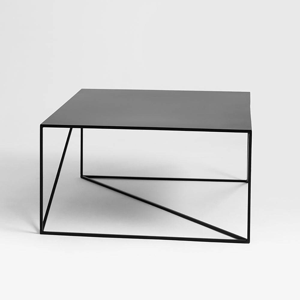 Couchtisch MEMO METAL 100x100 Schwarz