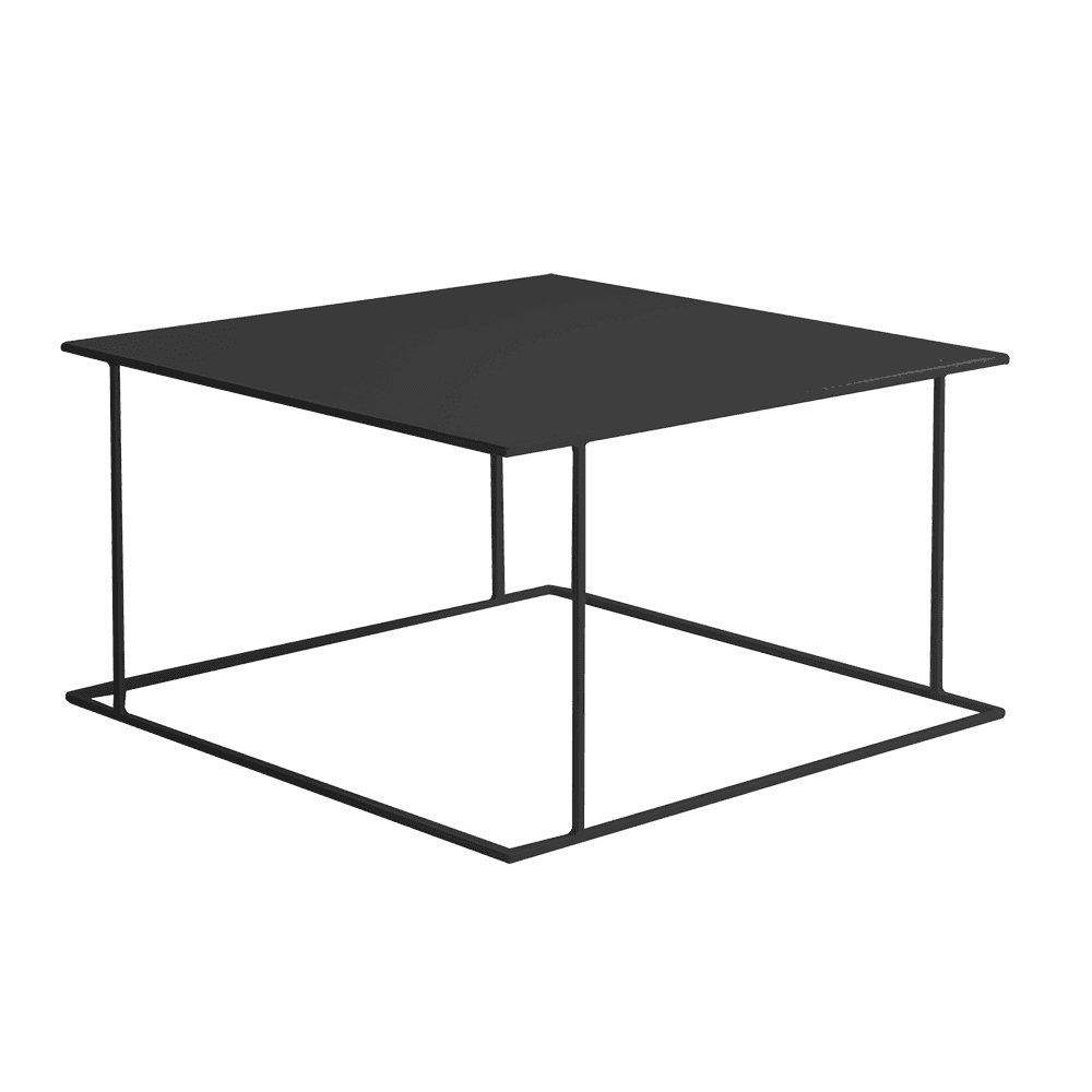 Tavolino WALT METAL 80 Nero