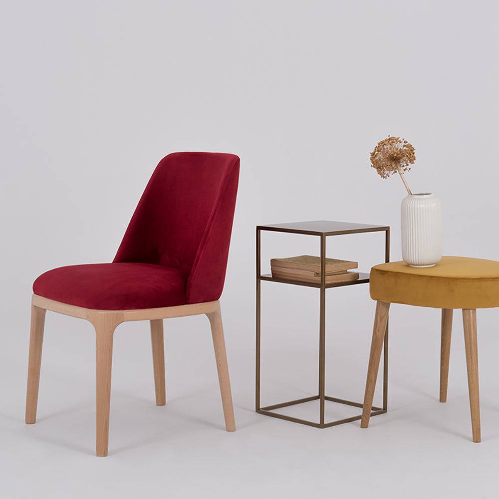 Sedia LULU - Cranberry