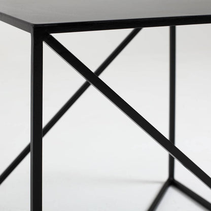 Beistelltisch MEMO 50x50, Schwarz