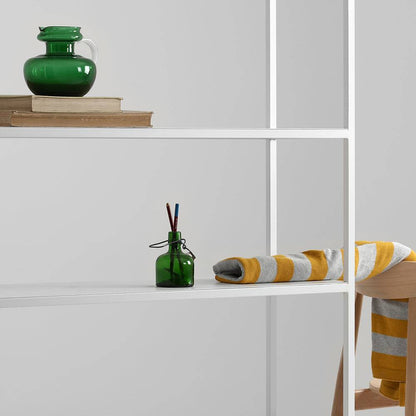 Libreria HYLLER METAL 100×180, bianco
