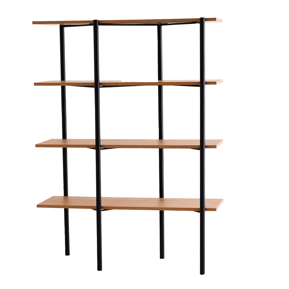Scaffale RAVE BASIC 110 - rovere e nero
