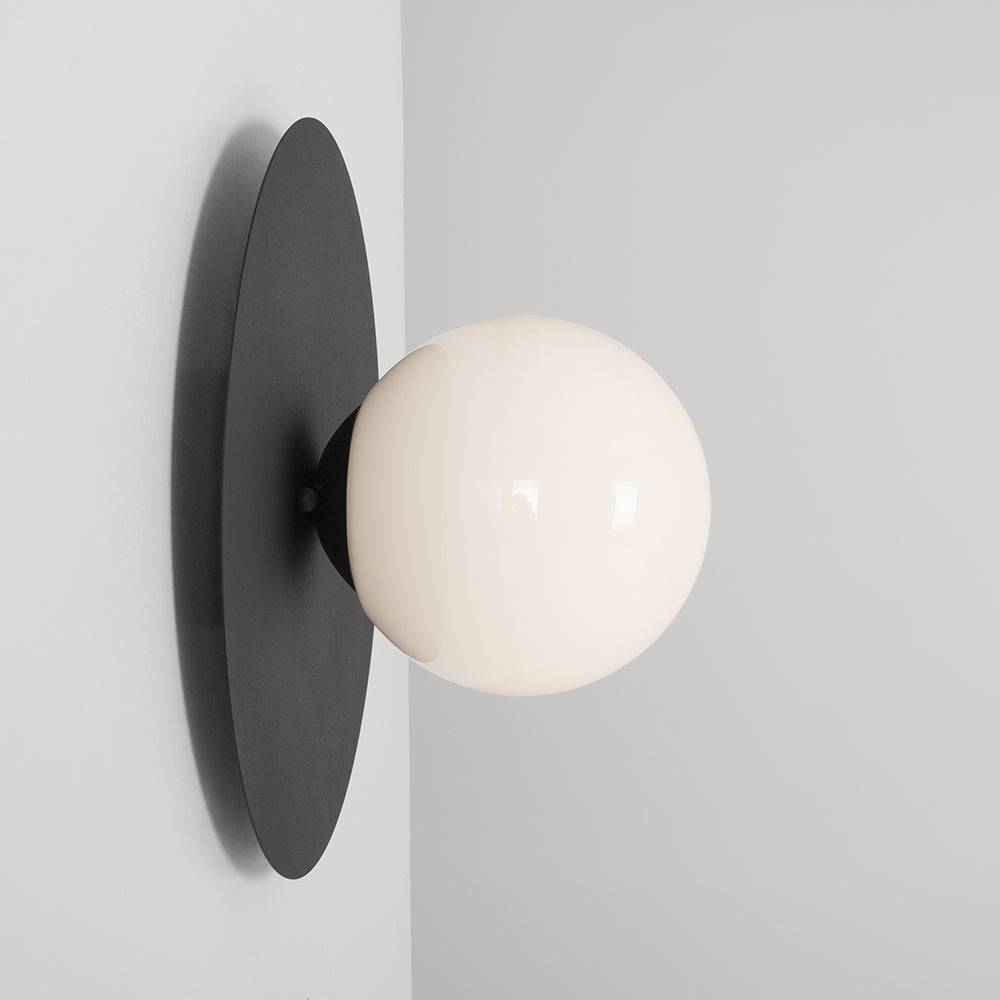 Lampada da Parete SKIVA BALL M nero
