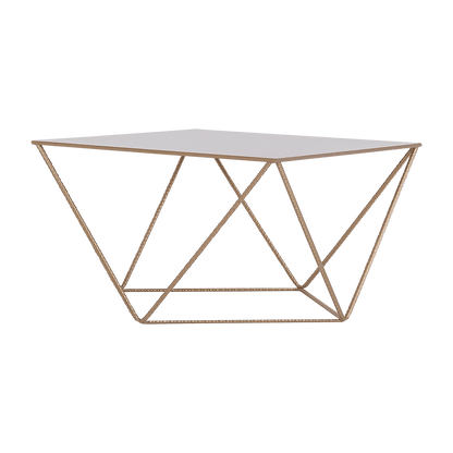Tavolino DARYL METAL 80, oro