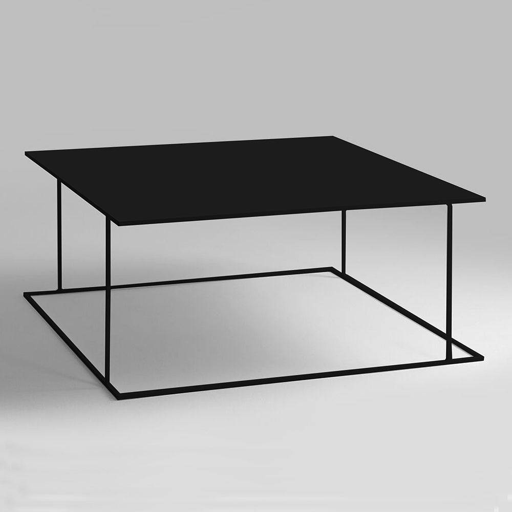Tavolino WALT METAL 100x100 nero