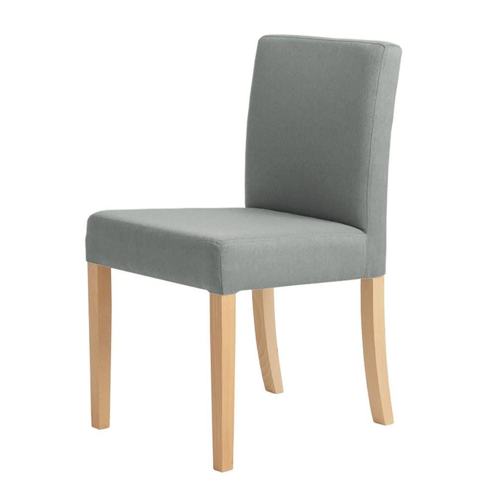 Sedia WILTON - Platino, Naturale