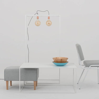 Beistelltisch TENSIO METAL 100x60, weiß