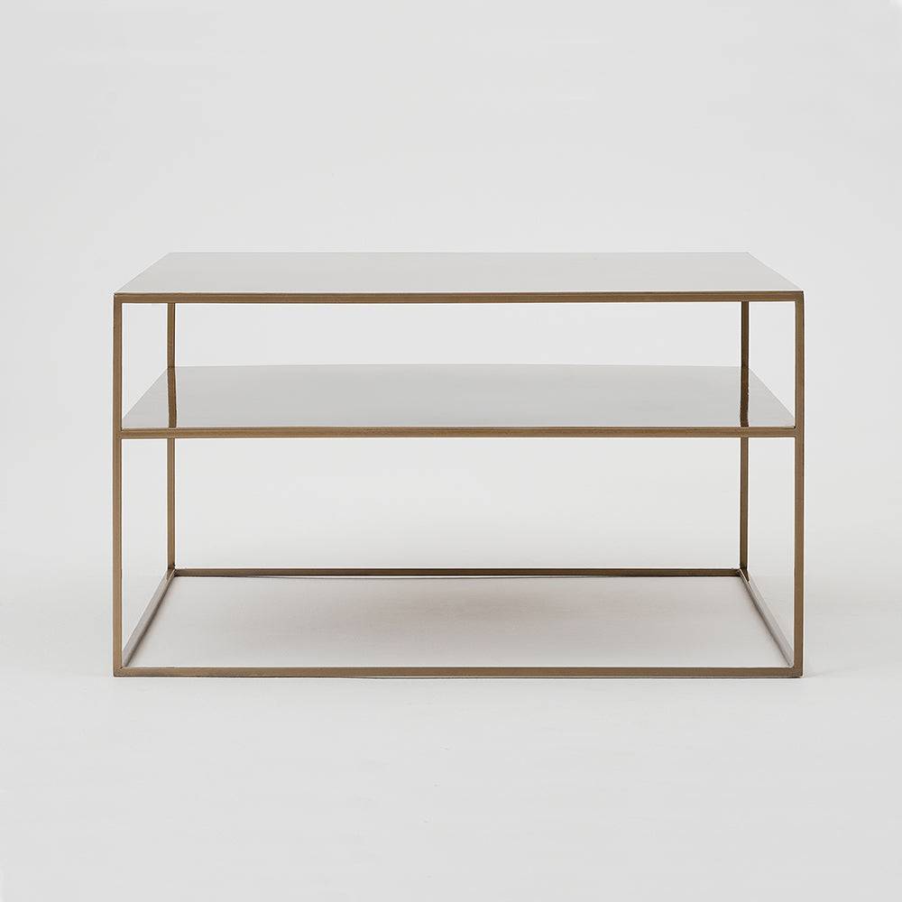 Tavolino Tensio 2 Floor Metal - oro