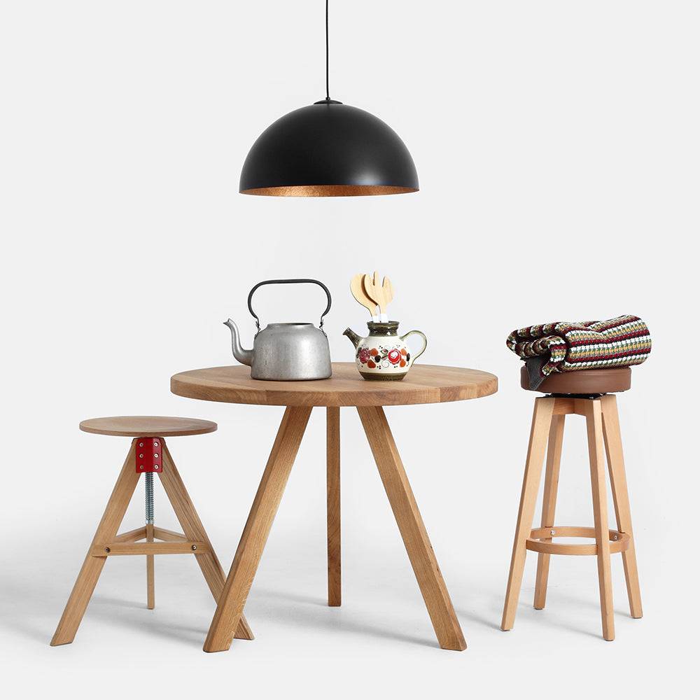 Plafoniera LORD 50 - Rame e Nero