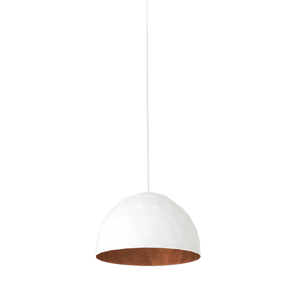 Lampada a Soffitto LEONARD M - Rame-Bianco