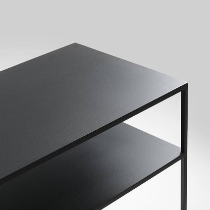 Console TENSIO 2 Floor Metal 100x35 - Nero