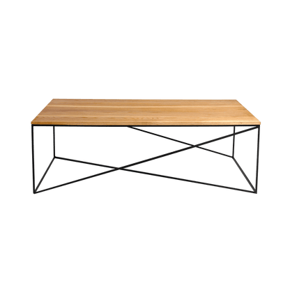 Tavolino MEMO legno massello 140, nero