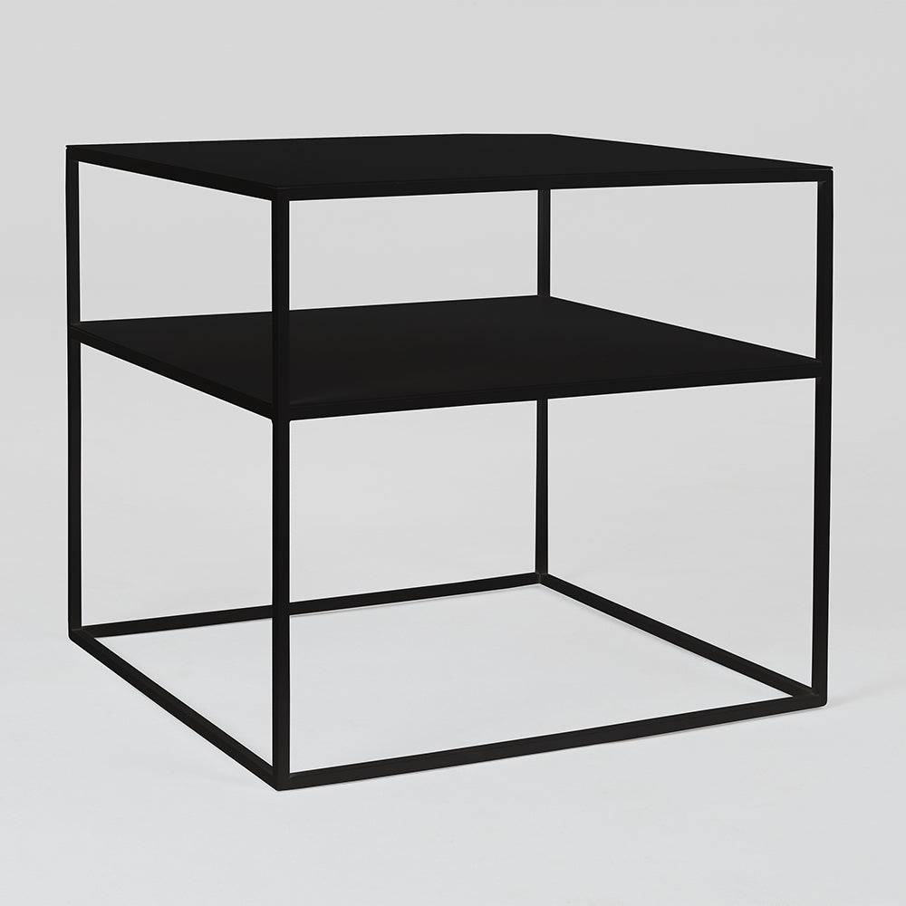 Tavolino Tensio 2 Floor Metal - nero