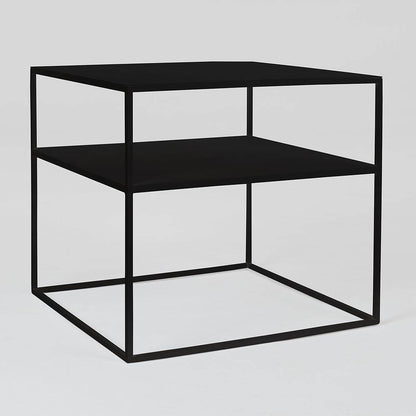 Tavolino Tensio 2 Floor Metal - nero