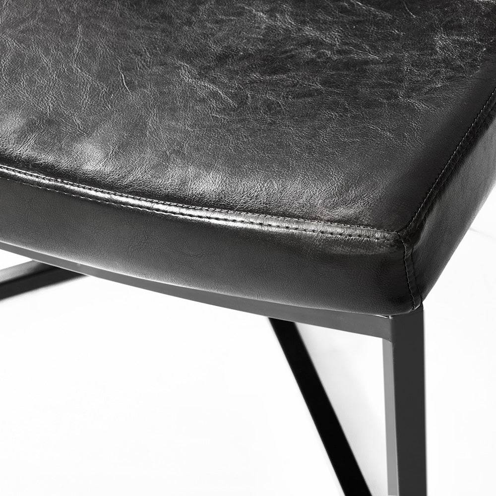Sessel ZERO - Kunstleder schwarz