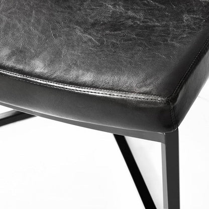 Sessel ZERO - Kunstleder schwarz