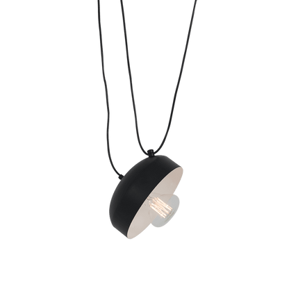 Lampadario POPO FLAT 1 - nero
