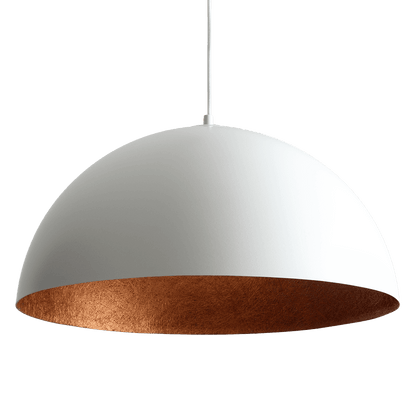 Plafoniera LORD 50 - Rame e Bianco