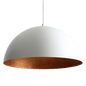 LORD 50 Ceiling Light - Copper and White