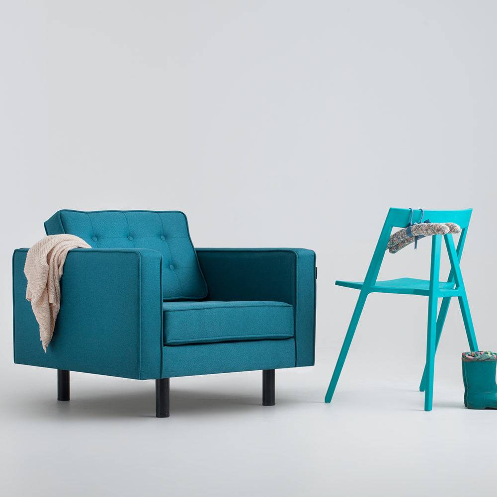 Poltrona TOPIC Sea Breeze, Nero