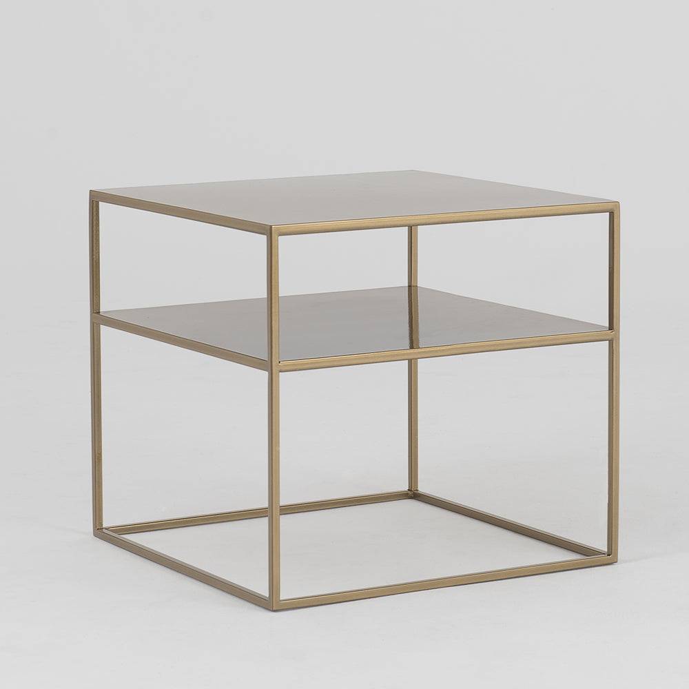 Tavolino Tensio 2 Floor Metal - oro