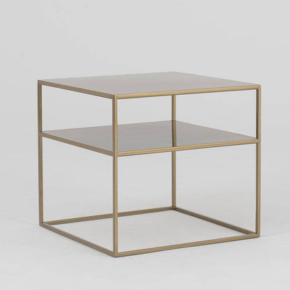 Tavolino Tensio 2 Floor Metal - oro