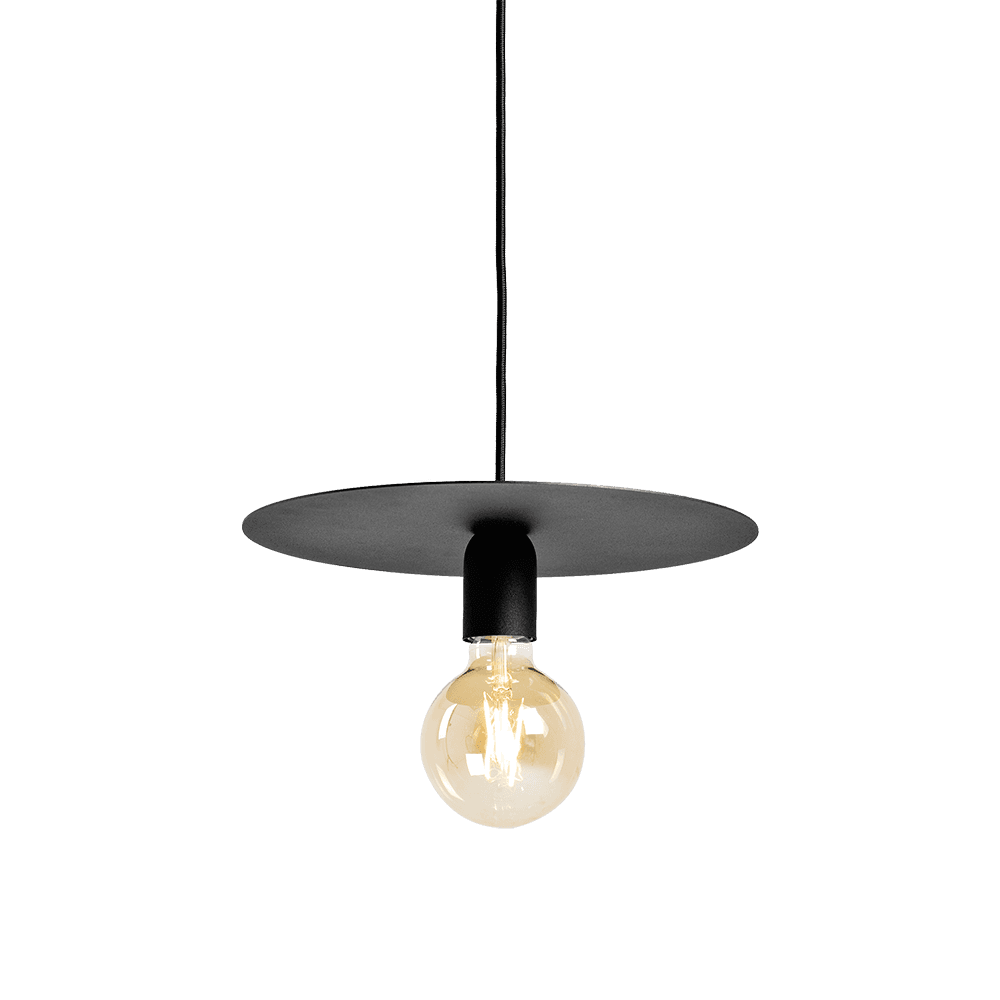 Lampada a Sospensione SKIVAS L - Nero