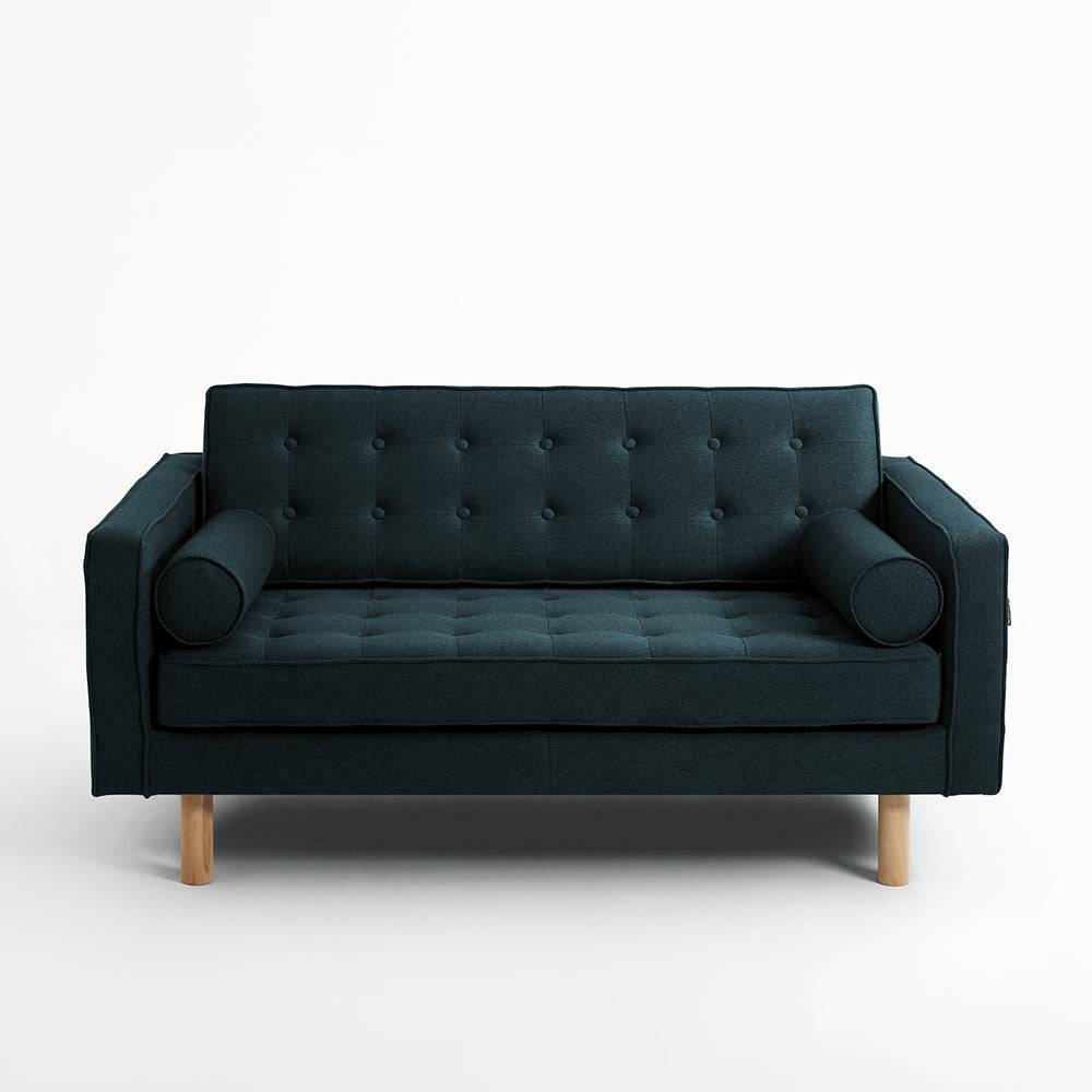 Divano Letto 2 Posti TOPIC WOOD, Deep Sea, Naturale