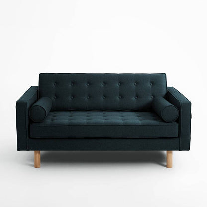 Divano Letto 2 Posti TOPIC WOOD, Deep Sea, Naturale