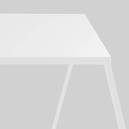 Tavolino ZAK METAL 80 bianco