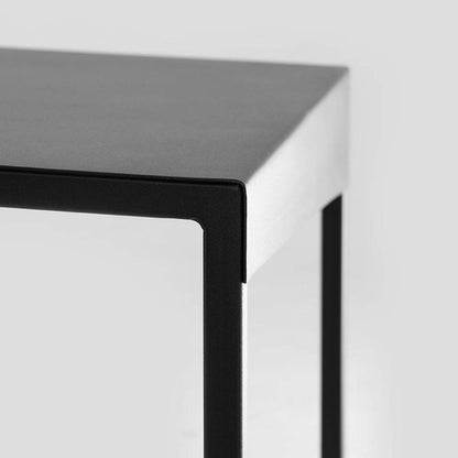 Tavolino OBROOS METAL 100x60, nero