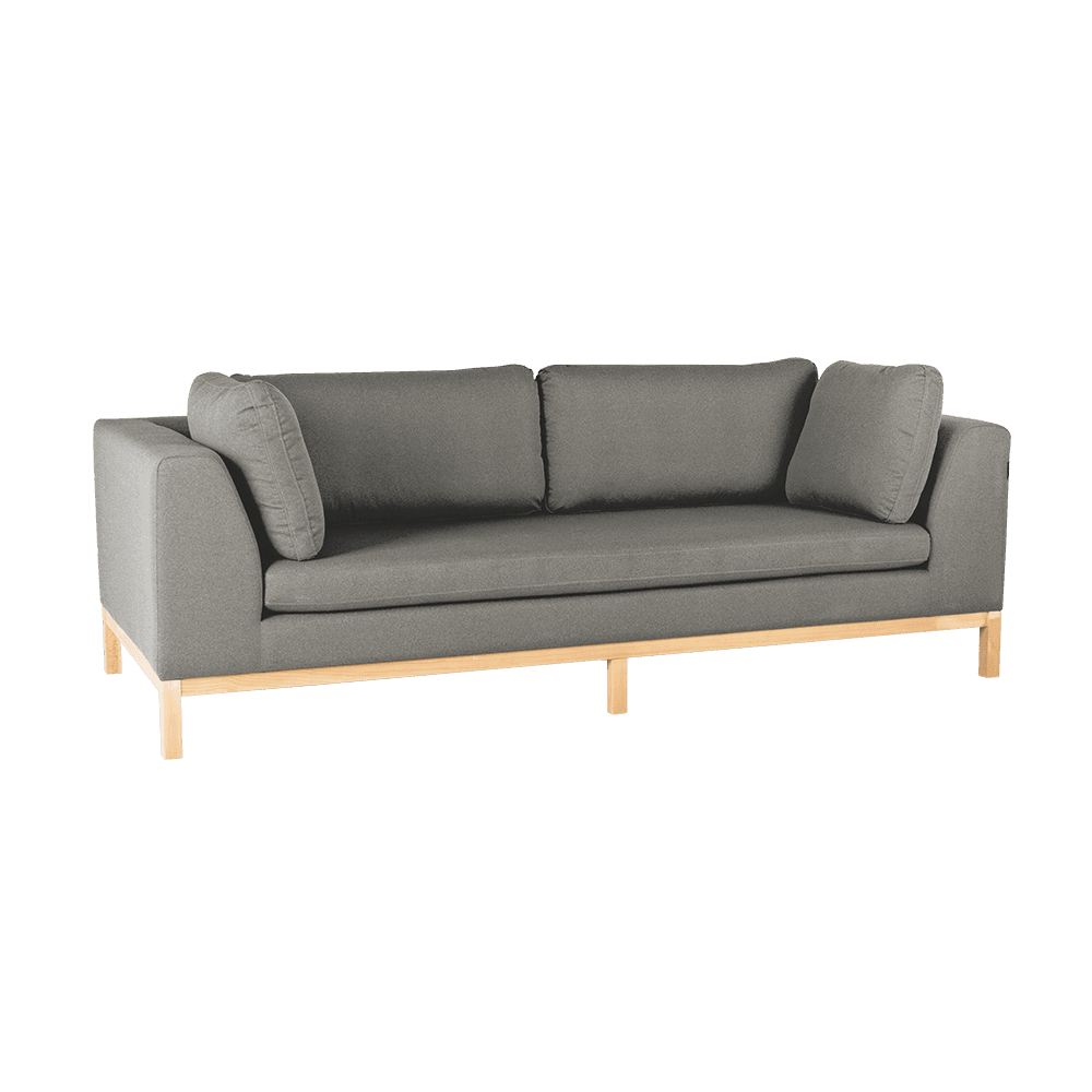 Schlafsofa 3-Sitzer Ambient Wood – Natur