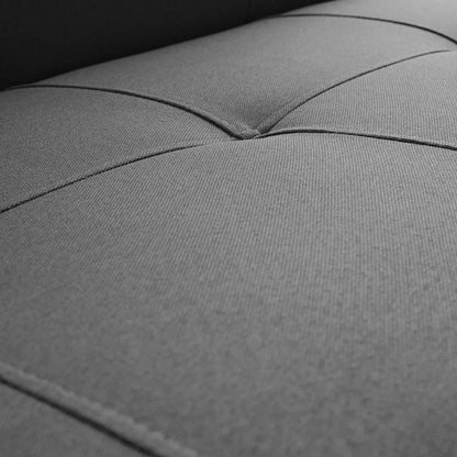 Divano letto 2 posti MODES Carbon, nero
