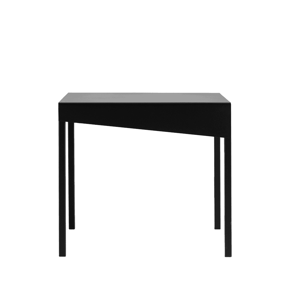 Tavolino OBROOS METAL 50, nero
