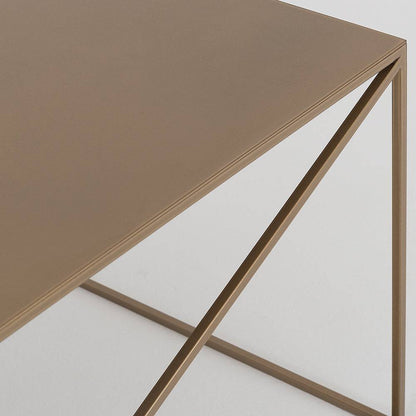 Beistelltisch MEMO METALL 100x60 Gold